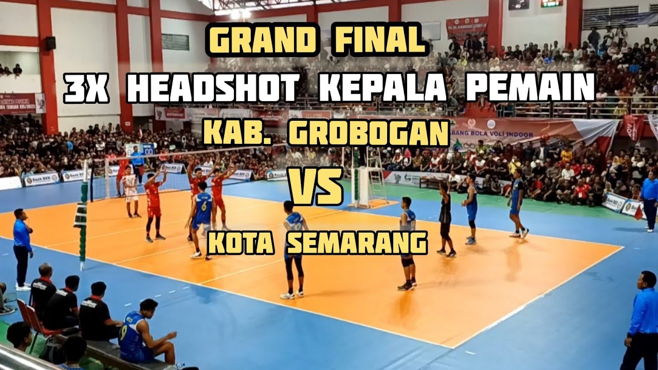 FINAL BOLA VOLI PUTRA 🔥 KAB. GROBOGAN VS KOTA SEMARANG | | PORPROV XVI 2023 JAWA TENGAH