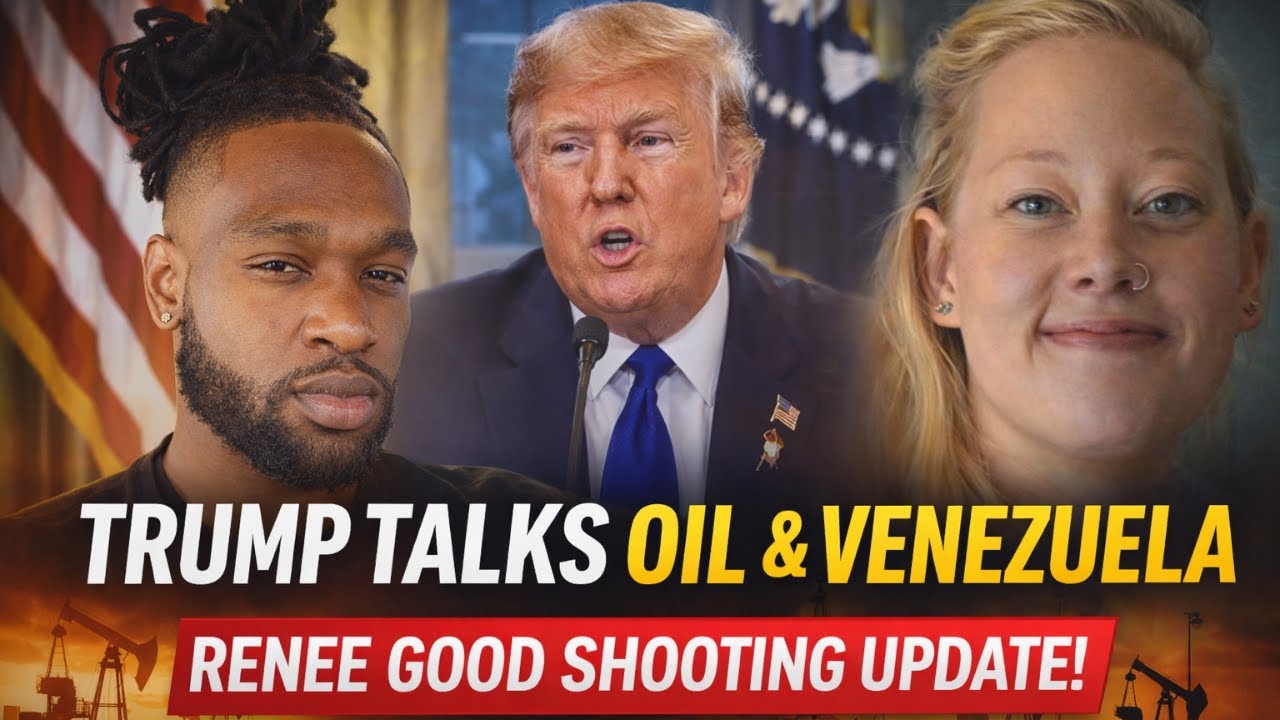 TRUMP TALKS OIL AND VENEZUELA AND RENEE GOOD SHOOTING UPDATE! 📱