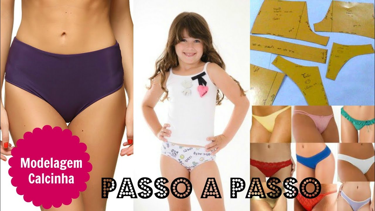 Molde de calcinha Alana Santos Blogger