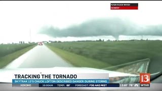 Chuck Lofton describes tornado in Grant County