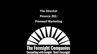 Finance 201 - Preneed Marketing