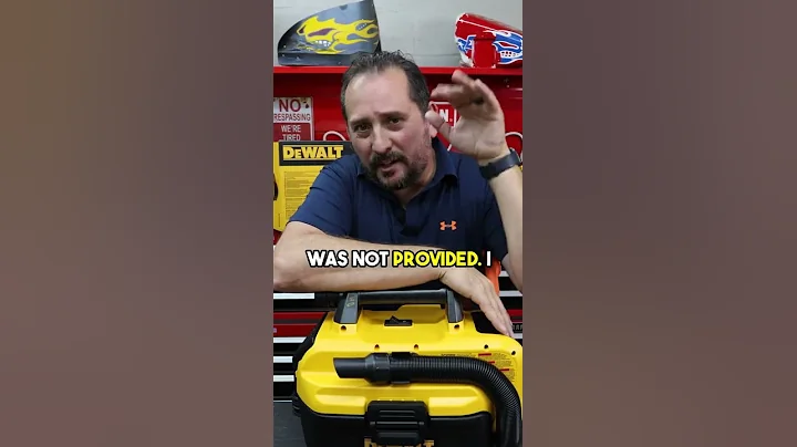 Considering a Battery Powered Wet Dry Vacuum? Let's Compare! #shorts #dewalt