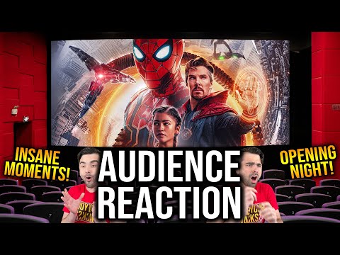 SPIDER-MAN: NO WAY HOME THEATER REACTION (SPOILERS) MOVIE OPENING NIGHT