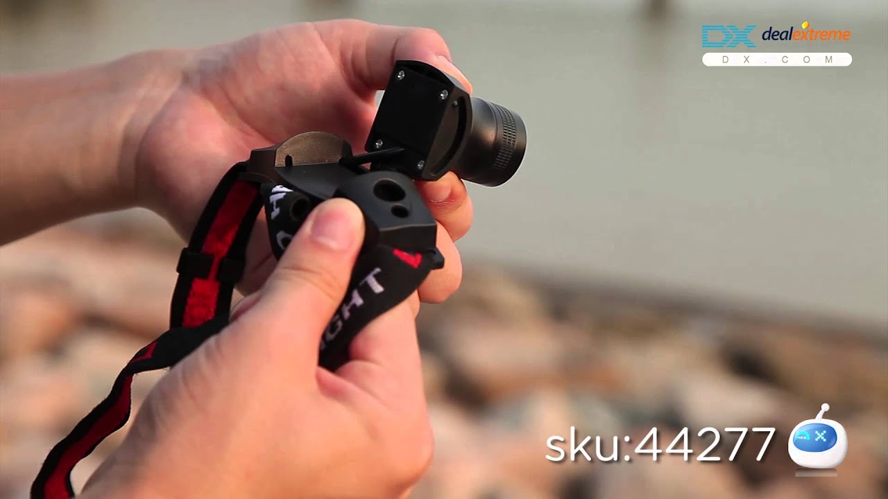 Flood-to-Throw 3-Mode Cree Q3 LED Headlamp - DX.COM