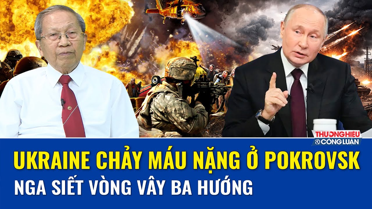 TIÊU ĐIỂM: 15.000 binh sĩ Ukraine gục ngã, mặt trận Donetsk đứng trước nguy cơ sụp đổ dây chuyền