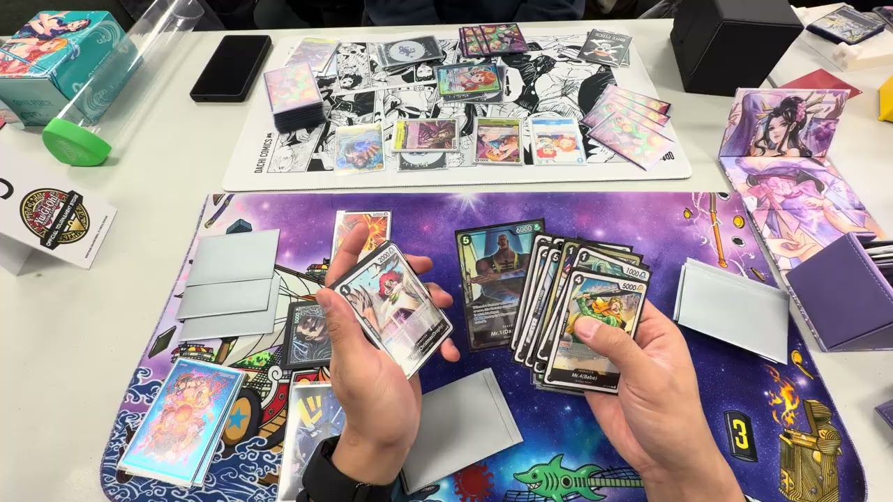 One Piece TCG Op14 B Crocodile vs UY Nami