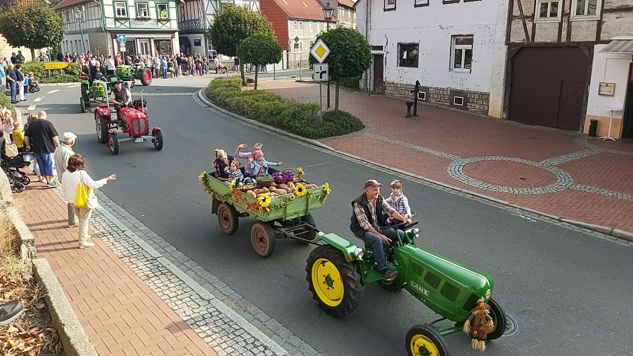 Schwanebecker Erntedankfest  2021 ganzer Umzug