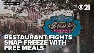 Local cheesesteak joint fights SNAP benefits freeze with over a thousand free meals