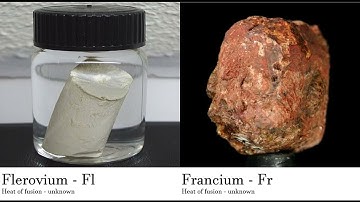 Flerovium - Fl vs Francium - Fr Comparing Element attributes Atoms