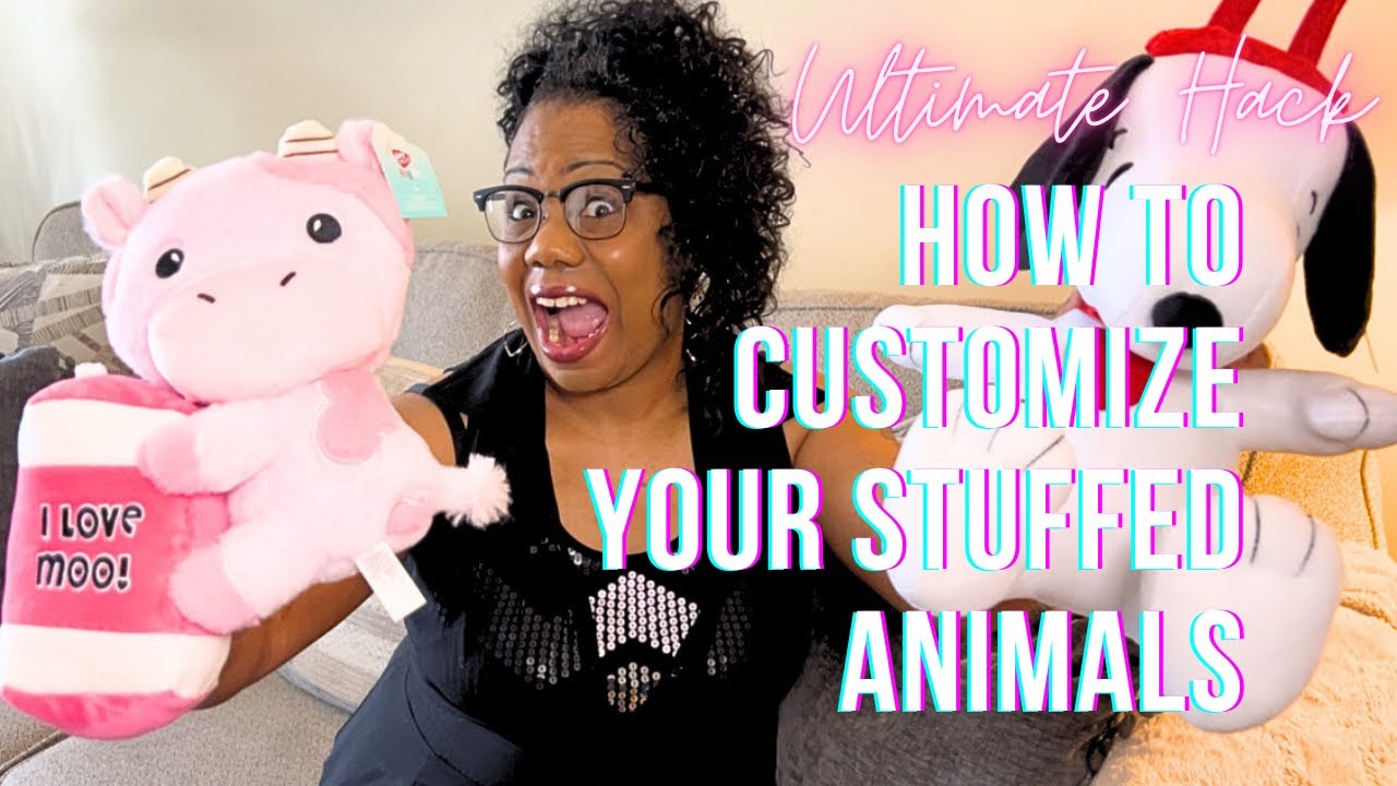 THE Ultimate Hack 🤔🧸To Customize Your Stuffed Animal!