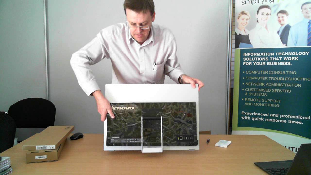 Lenovo S500Z AIO Unboxing - YouTube