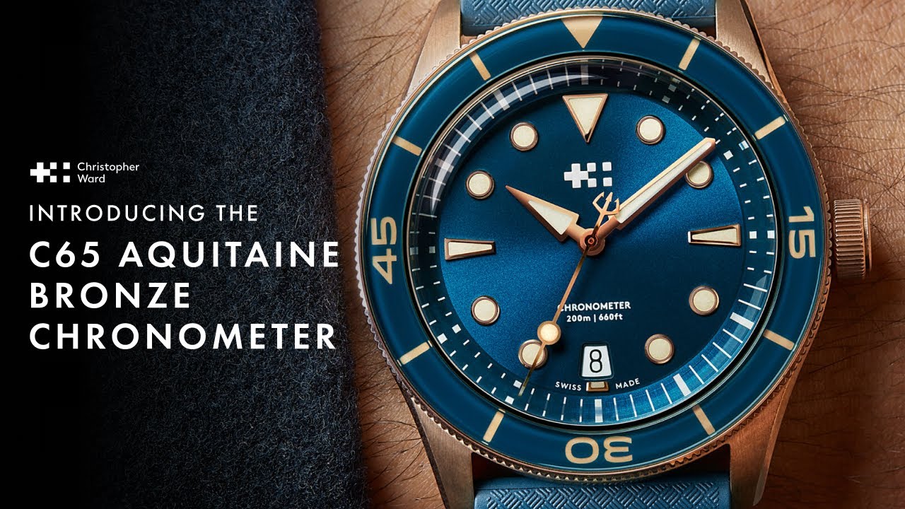 Discover The C65 Aquitaine Bronze Chronometer | Christopher Ward