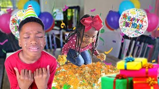 BULLY DESTROYS KID'S BIRTHDAY CAKE, Instantly Regrets It | Modern Family Drama  #family #subscribe