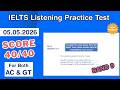 IELTS Listening Practice Test 2026 with Answers 05.05.2026 - Test #314