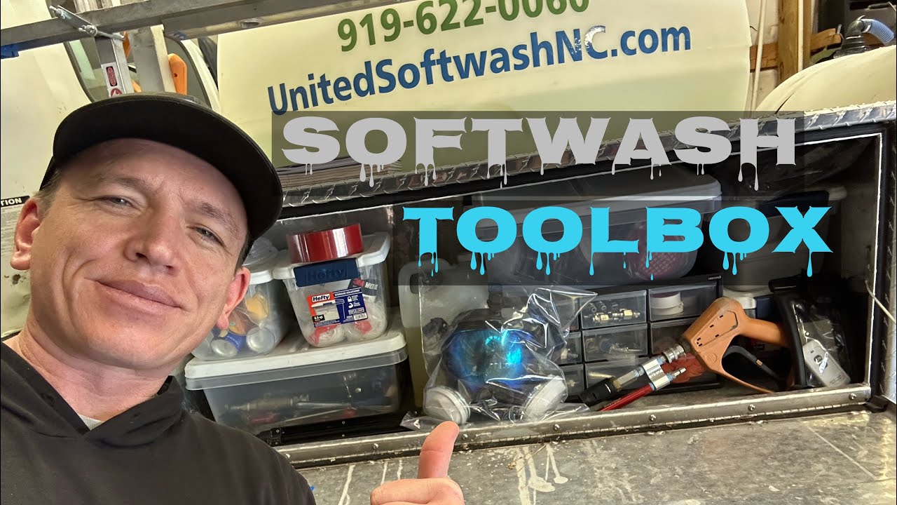 Parts and Chemicals I Keep on My Soft Wash Truck | Pressure Washing Houses