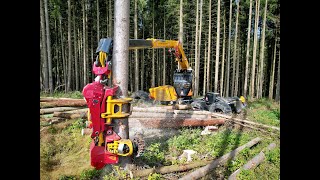 🌲4K|*NEW* Highlander HL20-2 • Konrad Forsttechnik • HarvesterAction • LoggingVideo • Forestmachine🌲