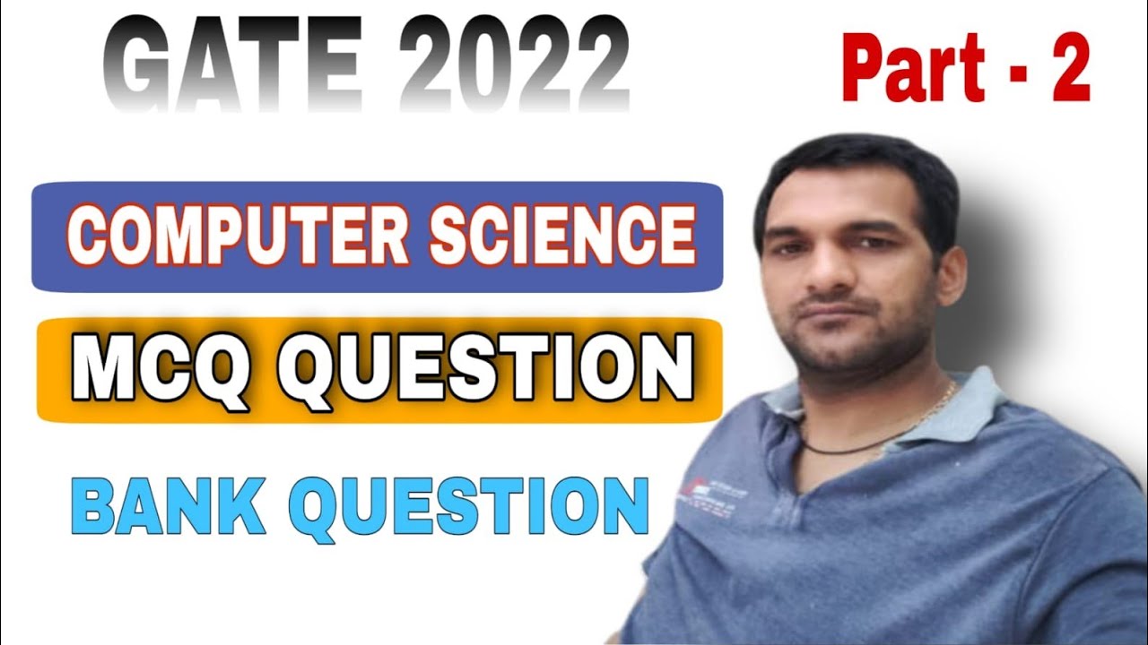 MCQ part 2 | Computer science MCQ | Gate MCQ part 2 | Bank computer ...