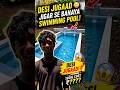 Dashi jugaad se bandage swimming pool experiment video home met swimming pool@CrazyMustakin786