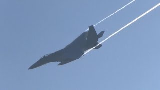 20151024 築城基地航空祭予行 第8航空団 第304飛行隊 機動飛行 [3D]