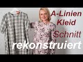 A Linien Kleid nähen - Nähanleitung - Schritt für Schritt erklärt - DIY