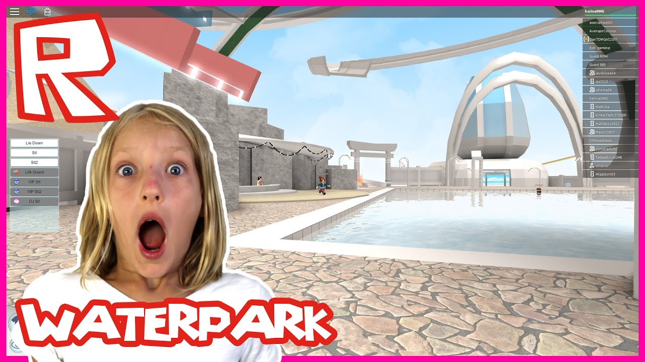 Robloxian Waterpark Youtube - roblox robloxian waterpark glitch trick for life guard house