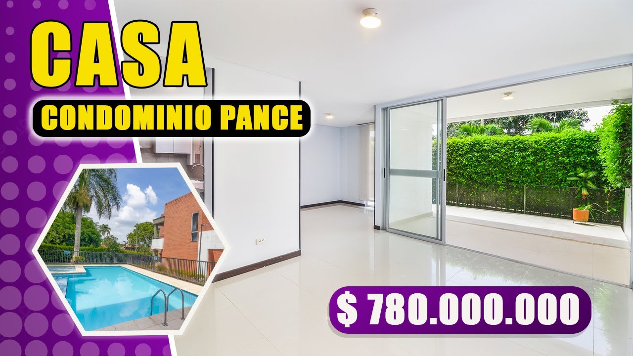 VENTA CASA EN CONDOMINIO PANCE SUR CALI