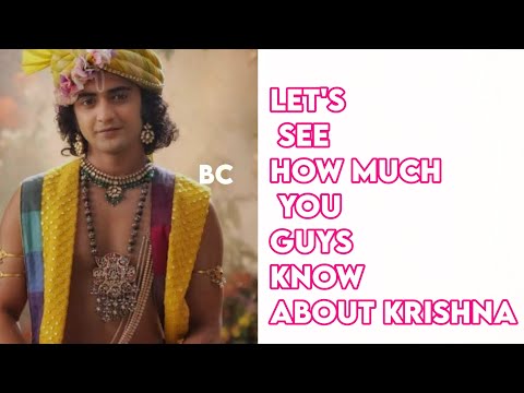 Quiz!! Let's See How Much You Guys Know About Krishna|| #bhumi #krishna
