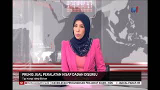 N1-Premis Jual Peralatan Hisap Dadah Diserbu-Tiga Warga Asing Ditahan 24 Sept 2019