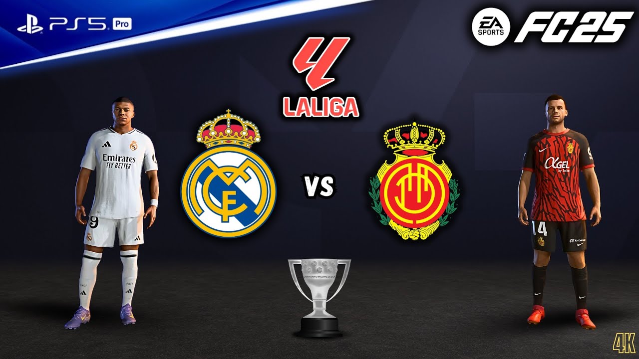 FC 25 - Real Madrid Vs RCD Mallorca | Laliga 25/26 Away Match | K ...