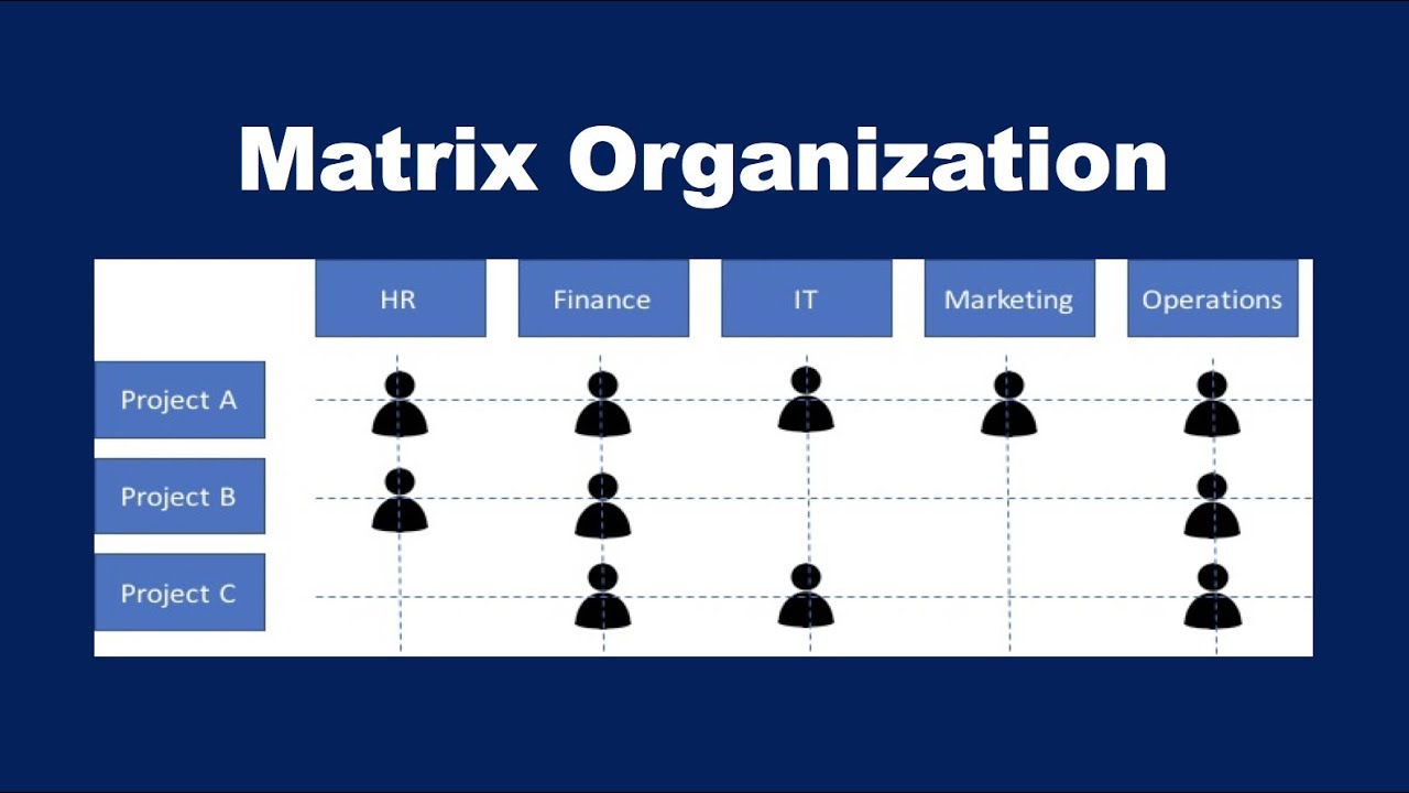 Sample Matrix Organizational Chart