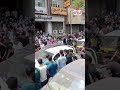 الاف الطلاب بشوارع مدينة كفرالزيات بمحافظة الغربية احتفالا بإنتهاء الثانوية العامة