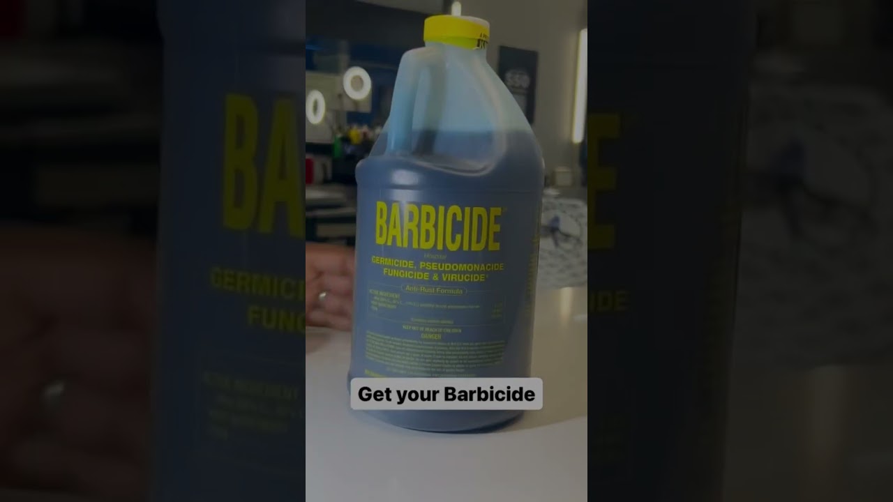 How to mix Barbicide 