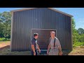 SPRAY FOAM METAL BUILDING