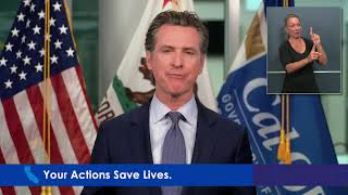 Governor Newsom to Provide Update on State's COVID-19 Response