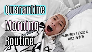 my 9am quarantine morning routine