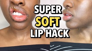 How to Exfoliate Lips and DIY Lip Scrub  |  Winter Lip Care | How To Get Ride of Dry Chapped Lips