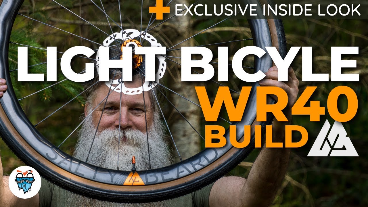 BIKEPACKING Carbon wheels Exclusive look at the Light Bicycle WR40