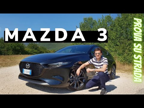 2021 Mazda 3 Skyactiv G 2.0 Hybrid 150 CV Exclusive, il Test Drive della compatta Premium, Pov