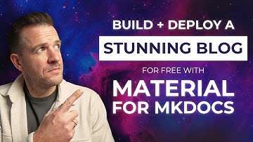 How To Build and Deploy a Stunning Blog for FREE using Material for MkDocs