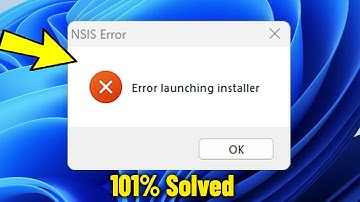 NSIS Error - error launching installer in Windows 11 /10/8/7 | How To Fix nsis launching installer ✅