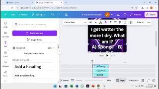How to make riddles in Canva and earn 1000 from YouTube
