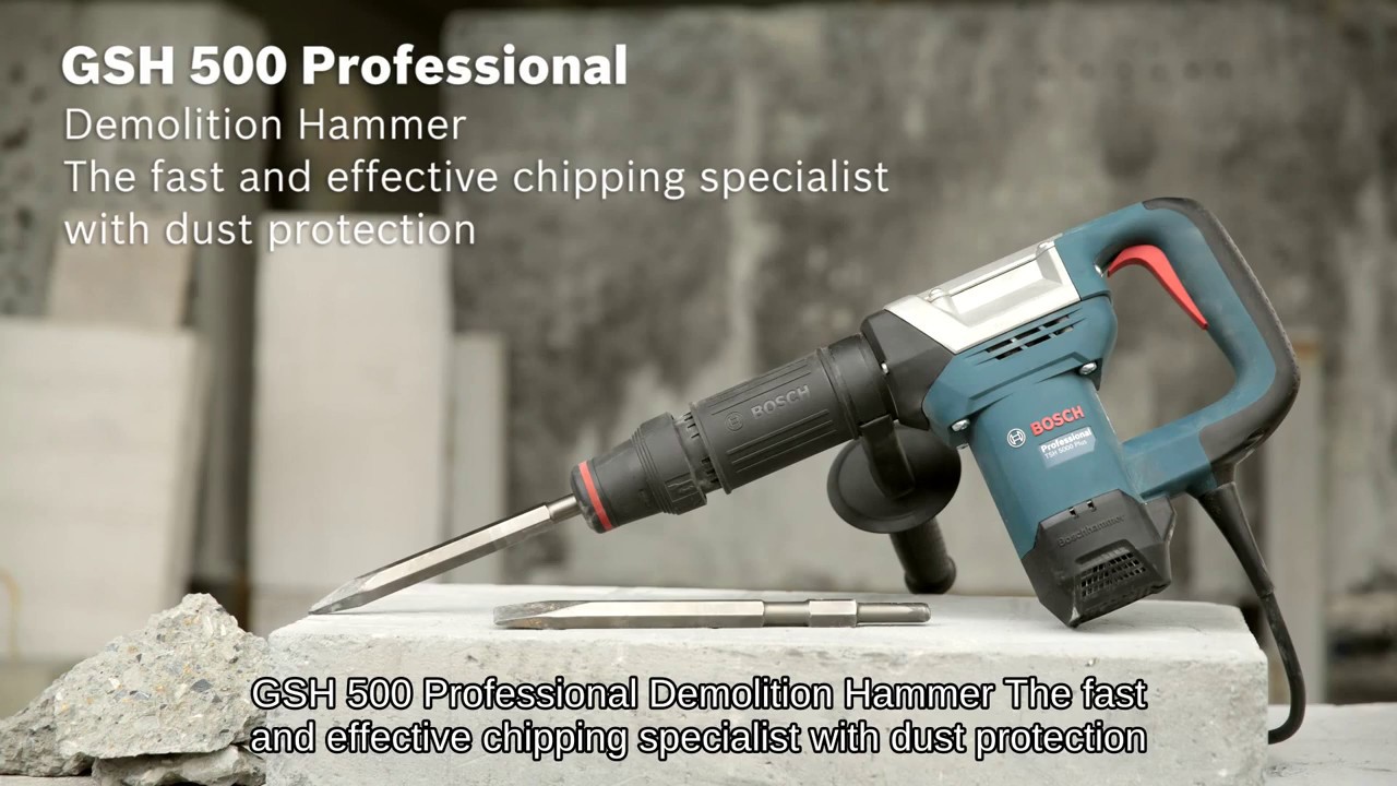 Demolition Hammer Concrete Breaker Chipping Machine Youtube