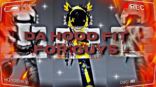 Da Hood Outfit ideas For Boys Roblox