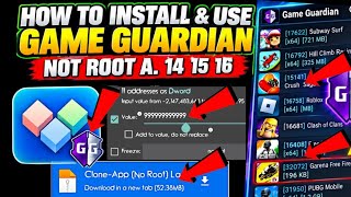 شرح Game Guardian في نسخة clone apk بدون روت | شرح كامل للأندرويد screenshot 4