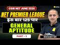 General Aptitude Practice 🔥 Part 1 | CSIR NET June 2026 | Easy Marks 🎯 | NPL 2026 Series | VedPrep