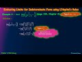 2.5 chapter 2 MAT235 (L'Hopital's Rule)