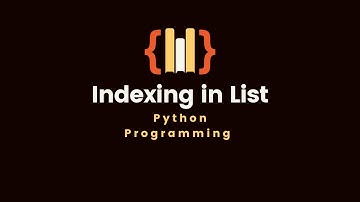 11.0 Indexing in List | Python programming language