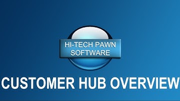 Customer Hub Overview