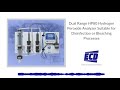 Dual Range HP80 Hydrogen Peroxide Analyzer Suitable for Disinfection or Bleaching Processes