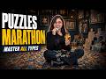 🚀 ALL Puzzle Types in ONE Session | Puzzles Marathon | Banking Reasoning Workout | Day 64